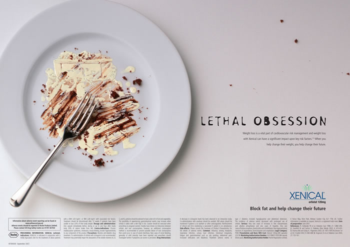 Xenical減肥藥平面廣告(2)---創(chuàng)意策劃--平面饕餮--中國(guó)廣告人網(wǎng)站